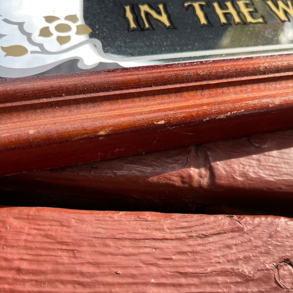 Vintage Delicious Coca-Cola Mirrored Advertising Sign - Picture 4 of 6